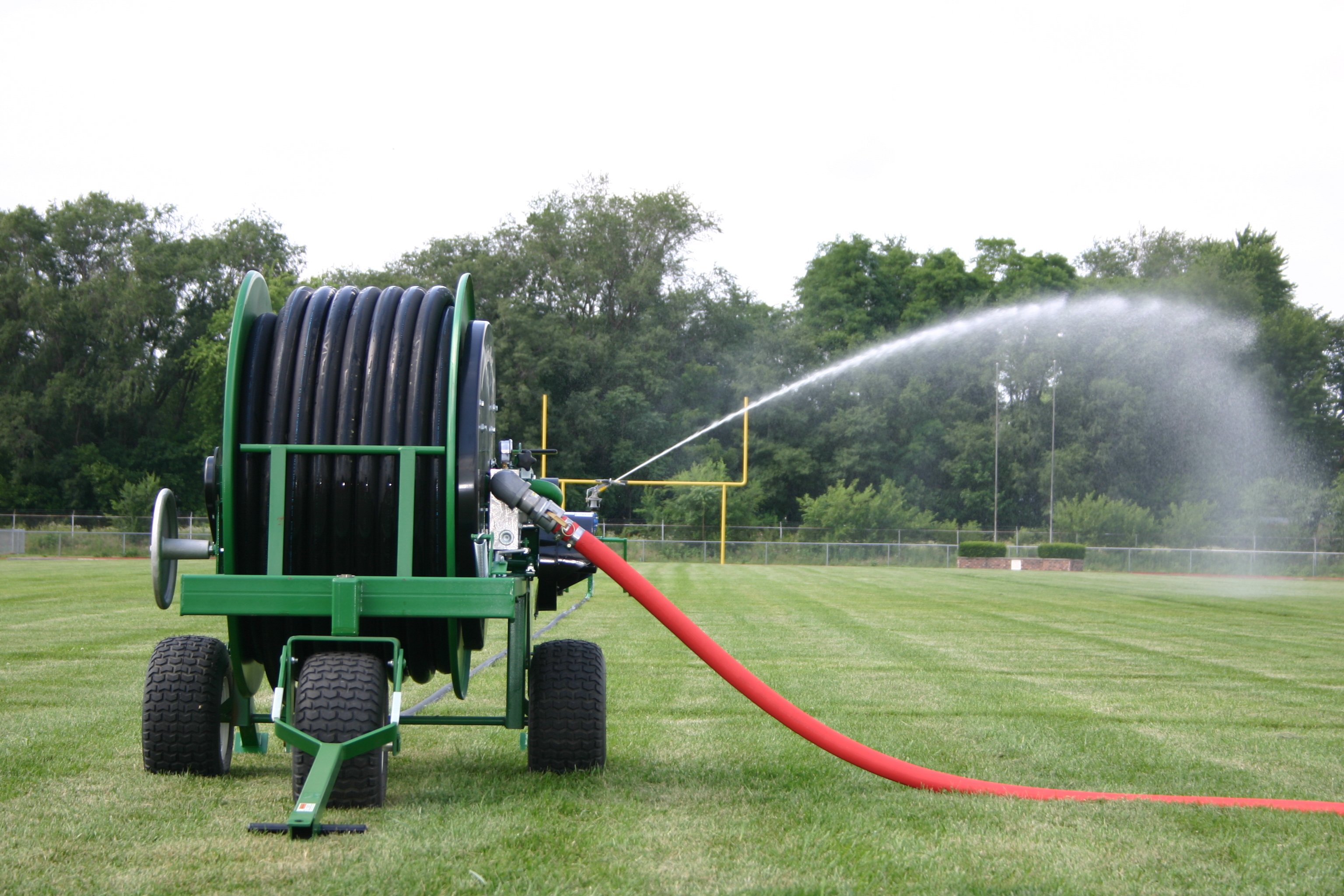 Kifco Water -Reel, travelling irrigation systems are portable, reliable and simple.